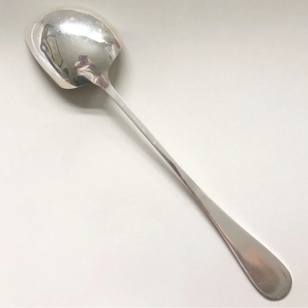 Semi Antique Victor Silver Company Silver Plated Long Handled Serving Spoon